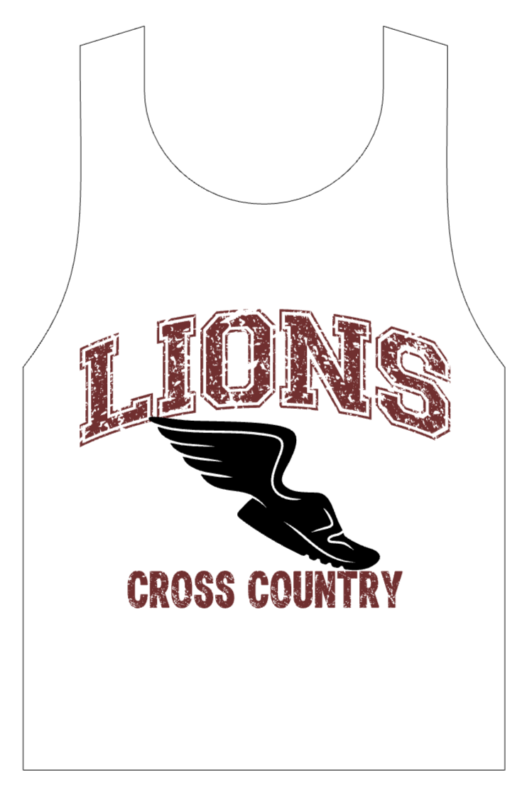 CROSS COUNTRY ADULT TANK TOP