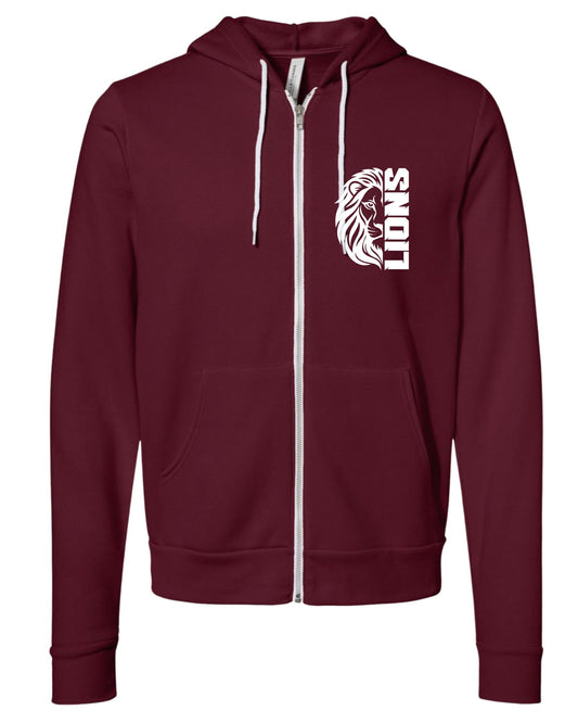Full Zip Lions Athletics - Womens