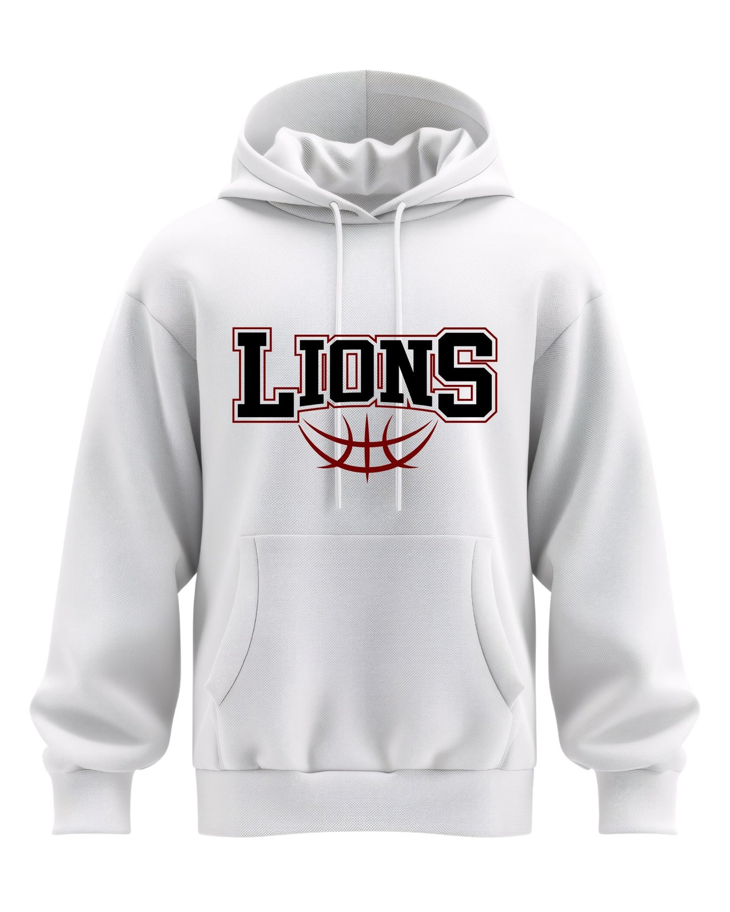 Adult Lions Basketball Hoodie