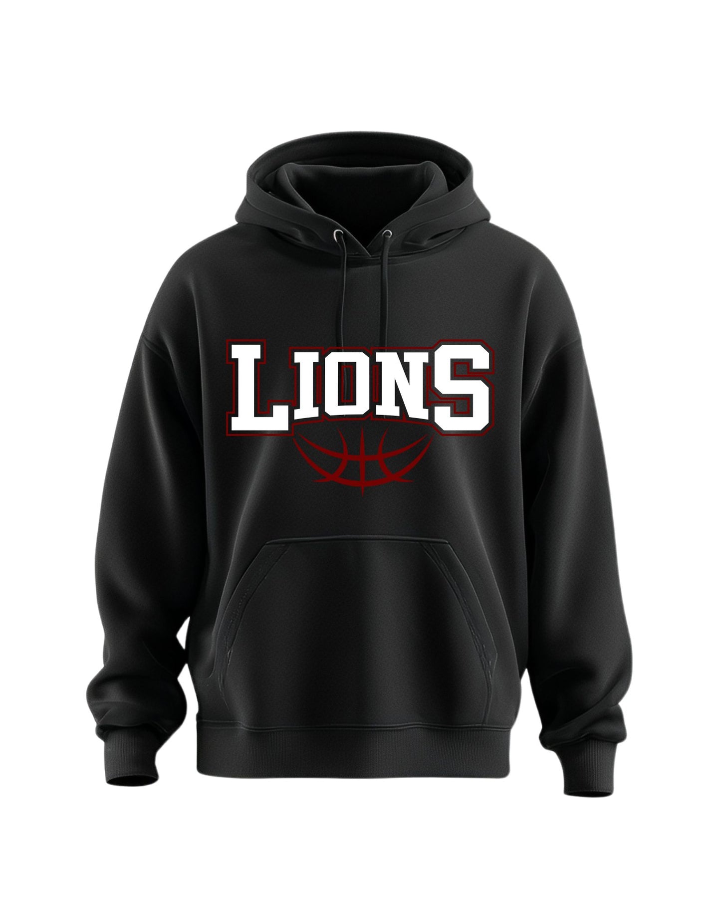 Adult Lions Basketball Hoodie