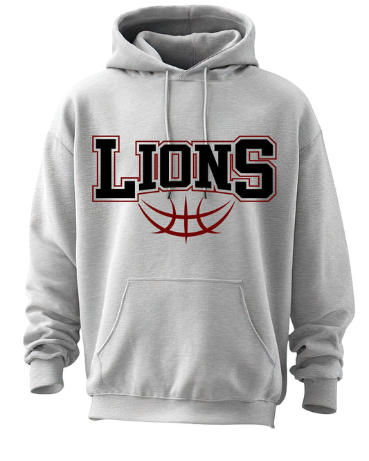 Adult Lions Basketball Hoodie