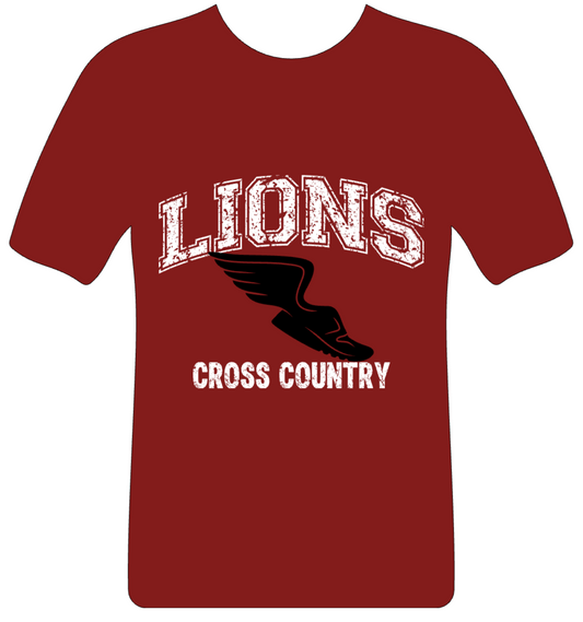CROSS COUNTRY ADULT TSHIRT