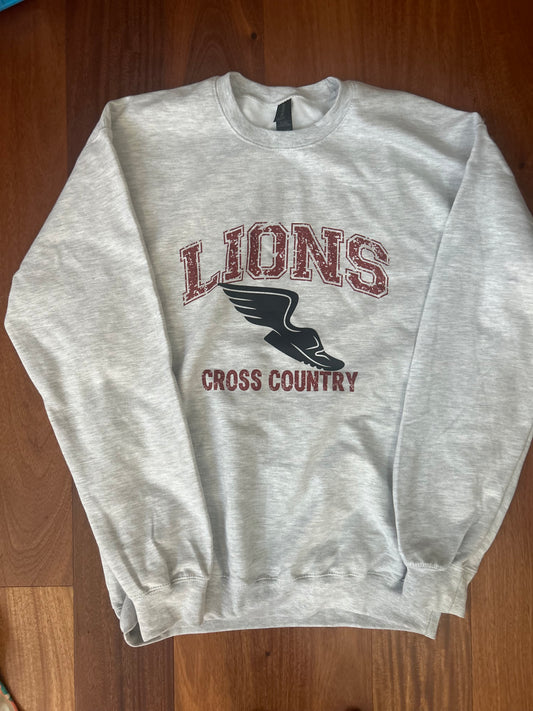 YOUTH CROSS COUNTRY CREWNECK SWEATSHIRT